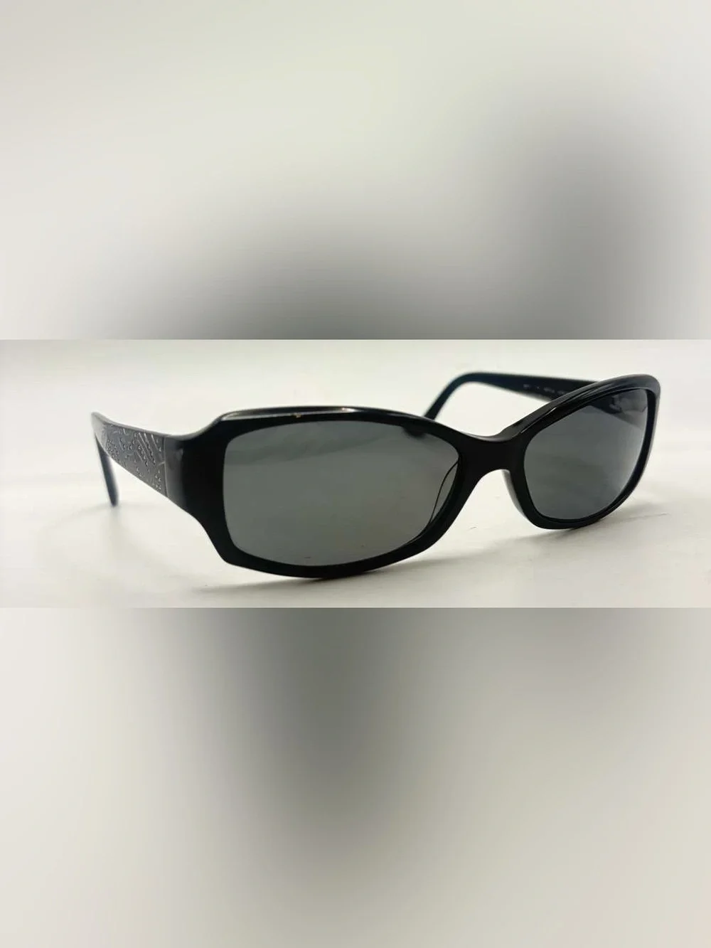 Bebe BB7049 Black Oval Sunglasses Frames Only